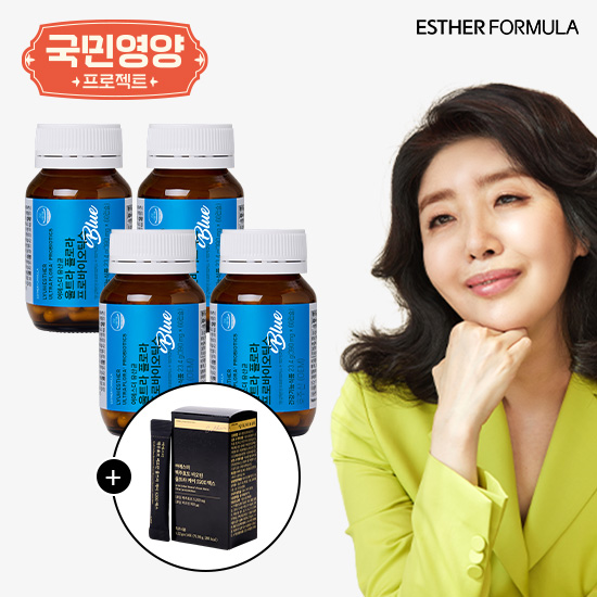 [국민영양프로젝트]여에스더 유산균 블루 8개월+맥주효모