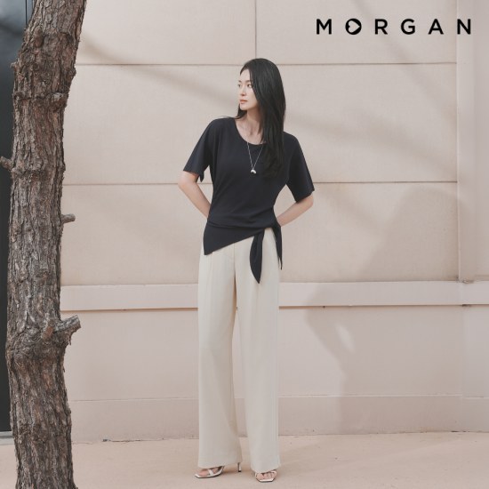 모르간 26SS 에센셜 밴딩팬츠 [런칭 가격 59,900원]