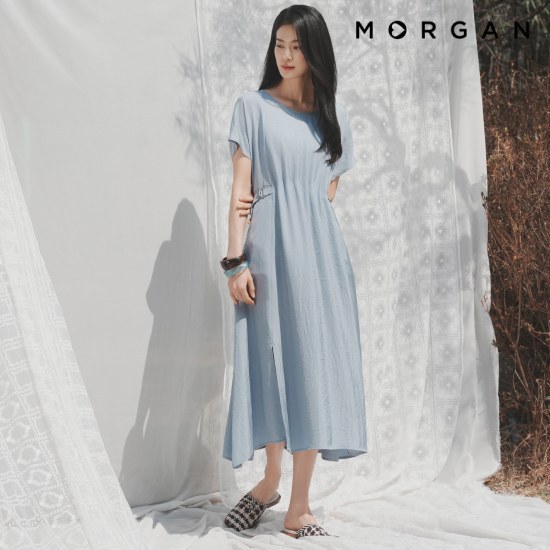 모르간 26SS 아세테이트 100 라로셸 원피스 [런칭 가격 99,900원] 3