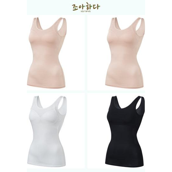 인견94% [26신상] 조아하다 냉감 인견 브라탑 런닝형 4종