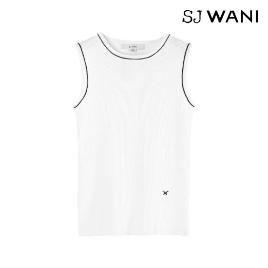 SJ와니 26SS 라인 포인트 슬리브리스 니트탑 3종 [런칭 가격 79,900원] 3