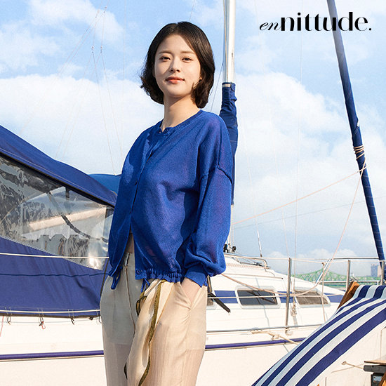 엔니튜드 26S/S 린넨 시어 가디건 3종 2