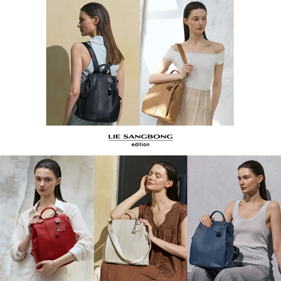 [론칭가 129000원]이상봉에디션 26SS 레이첼 2way 소가죽 백팩