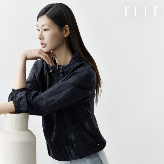 [ELLE] 26SS 엘르 나일론 시어 윈드 점퍼 1종 3