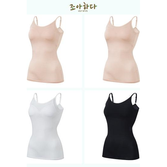 인견94% [26신상] 조아하다 냉감 인견 브라탑 끈조절형 4종