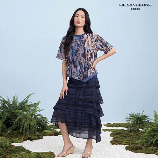 [론칭가 69900원]이상봉에디션 26SS 소로나 레이어 블라우스 4