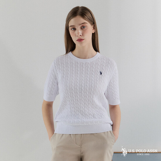 [U.S. POLO ASSN.] USPA 26SS 여성 코튼 반팔니트 3종 (HUPS269207) 3
