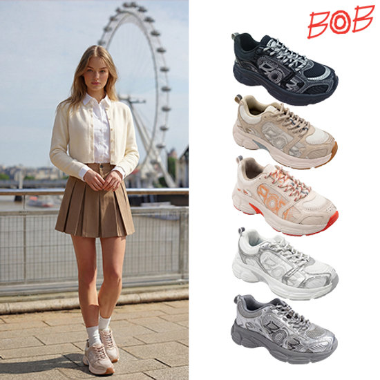 BOB 26SS 최신상 아이코닉 메쉬 스니커즈 여성용 2
