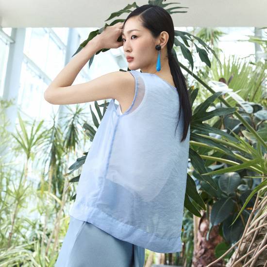 르네크루 26SS 시어 레이어드 블라우스 2종SET (총4PCS) 2