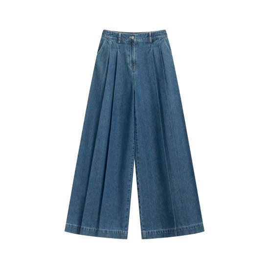 르네크루 26SS 플리츠 데님팬츠 [런칭 가격 89,900원] 4