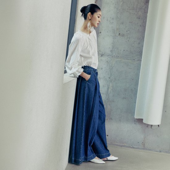 르네크루 26SS 플리츠 데님팬츠 [런칭 가격 89,900원] 2