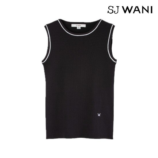 SJ와니 26SS 라인 포인트 슬리브리스 니트탑 3종 [런칭 가격 79,900원] 4