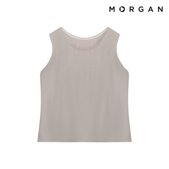 모르간 26SS 아세테이트 100% 밴딩 블라우스[런칭 가격 59,900원] 4