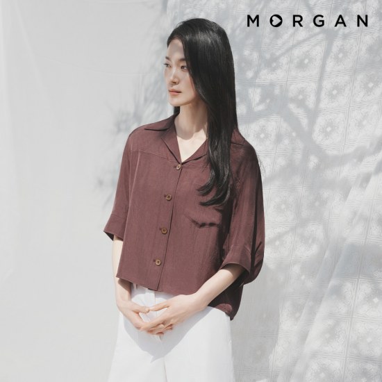 모르간 26SS 아세테이트100% 셔츠[런칭 가격 69,900원] 3