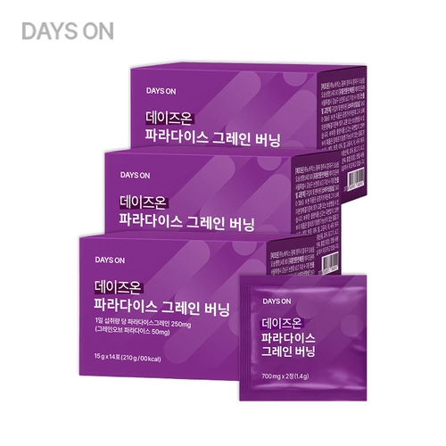 [데이즈온] 파라다이스 그레인 버닝 3박스(700mg*28정*3박스/6주분)
