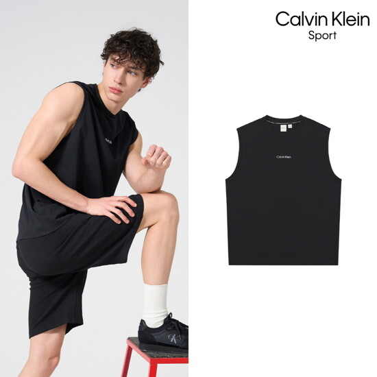[26년신상] Calvin Klein 스포츠 남성 슬리브리스 3종 (+반팔티셔츠 1종)