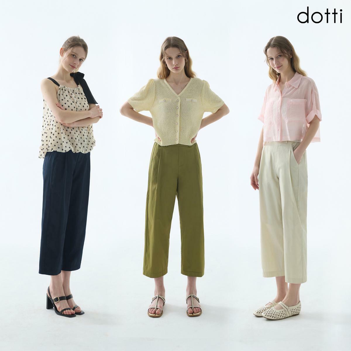 [삼성카드5%할인][26SS최신상] 도티 썸머 크롭 팬츠 여성3종(D6NTW)