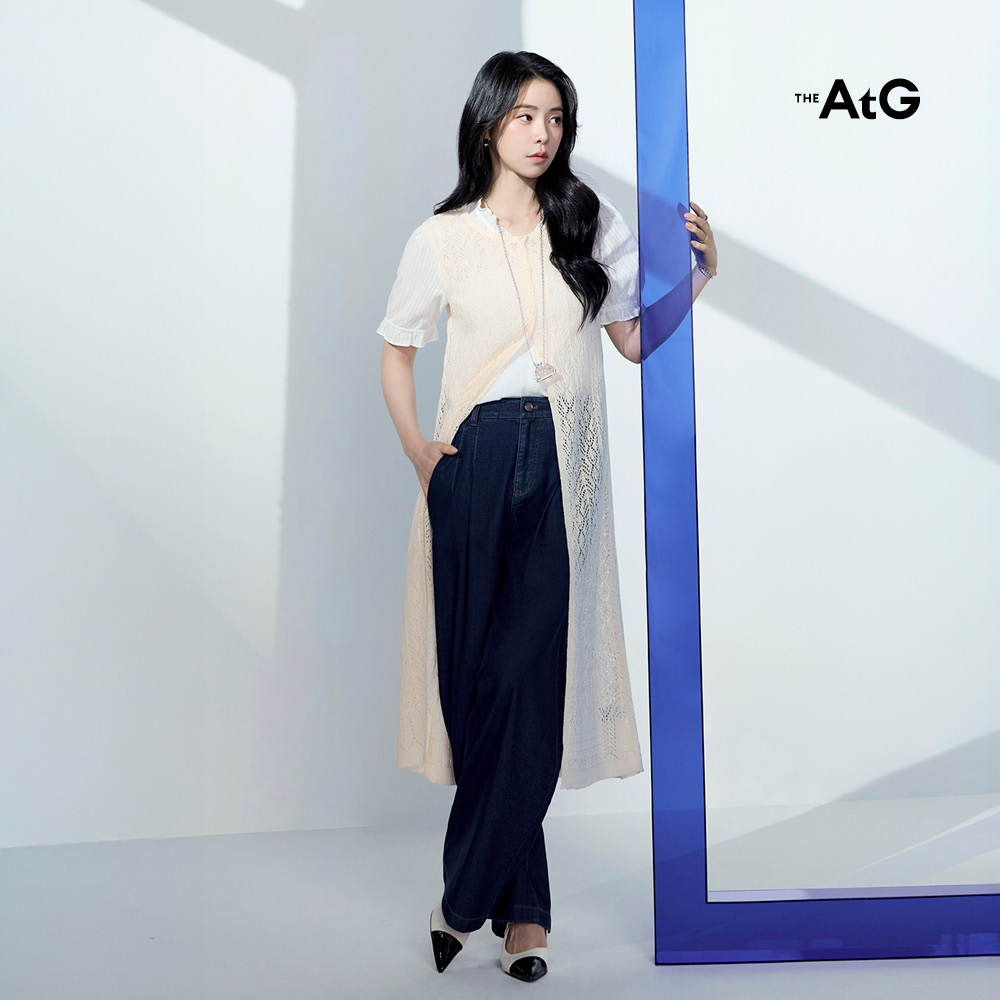[최초가79,900원]26S/S 크로셰 롱 베스트가디건 2종