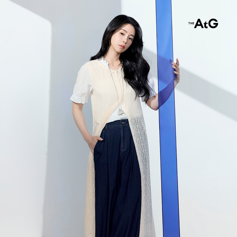 [최초가79,900원]26S/S 크로셰 롱 베스트가디건 2종 2