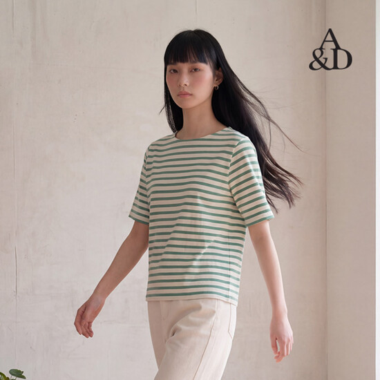 [론칭가 69900원][AnD] 에이앤디 26SS 마린 스트라이프 티셔츠 4종 2