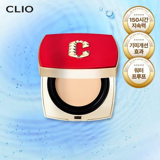 [삼성카드5%할인] 클리오 뉴 마그넷 팩트 본품 10g x 1개 레드케이스