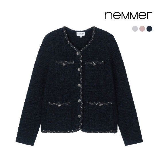 [상시가 299,000원] 26SS 헤리티지 캐시미어울 니트 자켓 3
