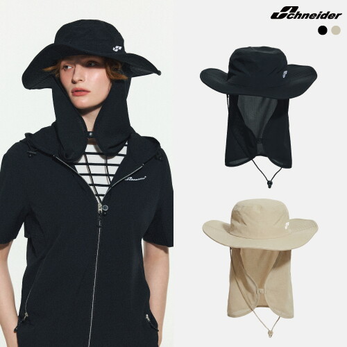 ■O 슈나이더 26SS 남녀공용 타슬란 UV 프로텍트 모자 1종(S610U)