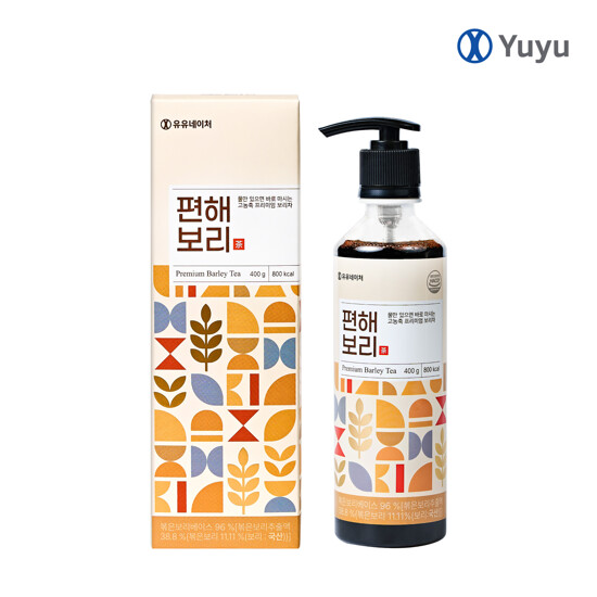 [100%유기농 국산보리] 편해보리 보리차진액 400g 1병