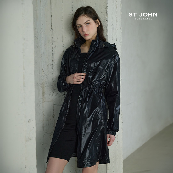 [상시가299,000원] 26SS 프랑스 DEVEAUX社 썸머 후드 트렌치 자켓
