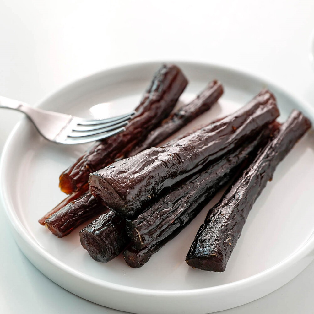 설아래 소백산 홍도라지정과 300g(10-14뿌리)+쇼핑백+보자기포장 3