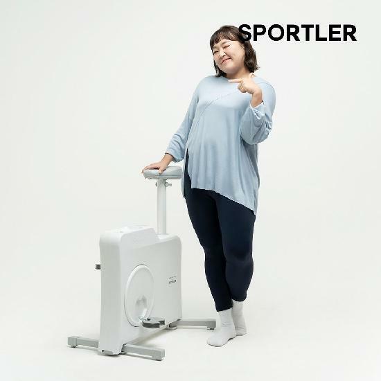 [삼성카드5%할인,일시불 할인]방송에서만] 스포틀러 원더바이크 이수지 접이식 실내자전거[율] (방송에서만 안장커버 증정) 2
