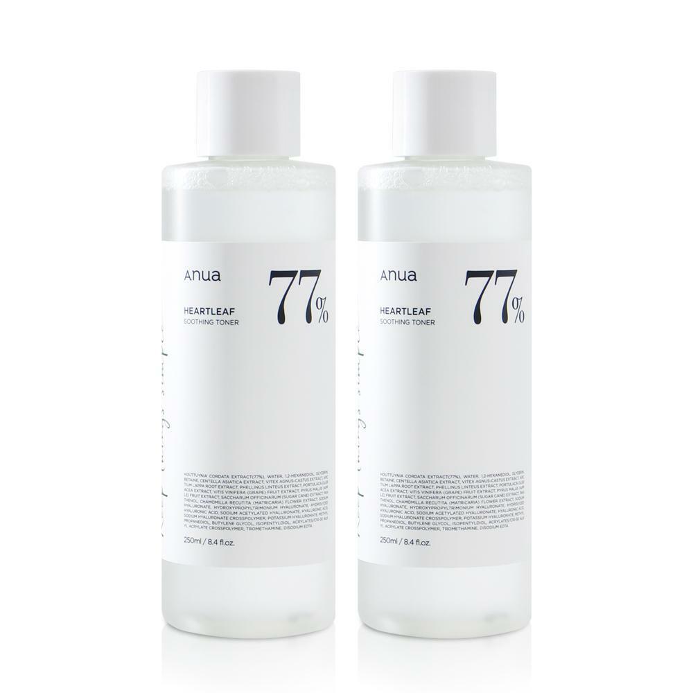 [삼성카드5%할인]아누아 어성초 77 진정 토너 250ml 2개