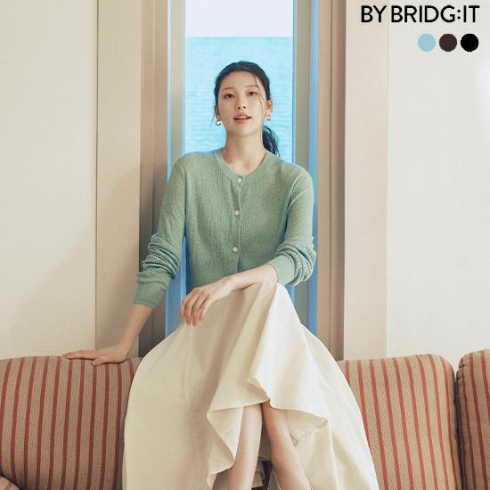 (런칭가 79,900원) 26SS 썸머 슬럽 시어 가디건 3종 3