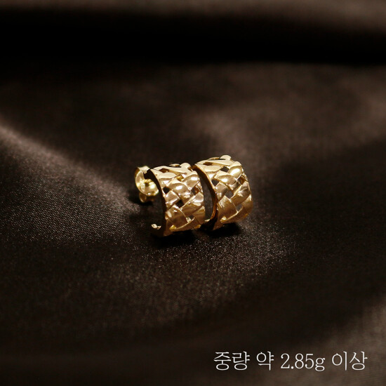 골든클레프 18K 코코 귀걸이 3