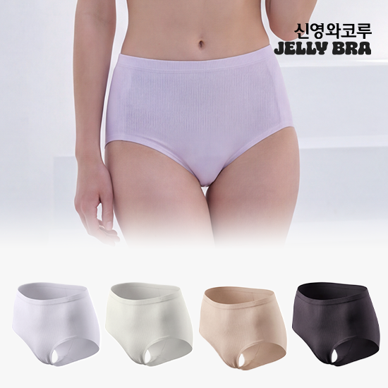 핫썸머 젤리퓨징 메쉬 팬티 4종 패키지