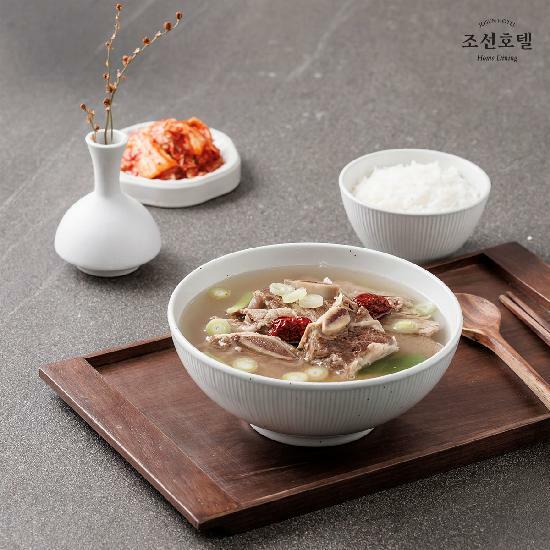 [국민카드5%할인]조선호텔 소갈비탕 730g X 4팩 (L) 2