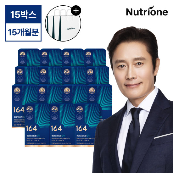 뉴트리원 이병헌 루테인지아잔틴164 GR 15박스(15개월분)+쇼핑백3장