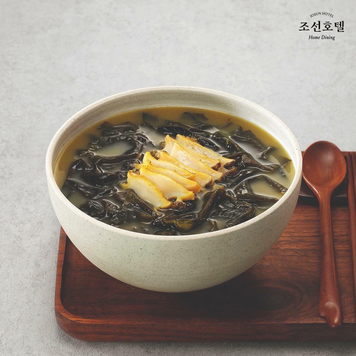 [삼성카드5%할인]조선호텔 전복 미역국 730g x 4팩