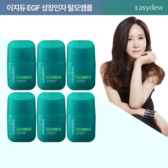 대웅제약 이지듀 코어 이펙트 스칼프 탈모앰플 80ml*6통 한창서패키지