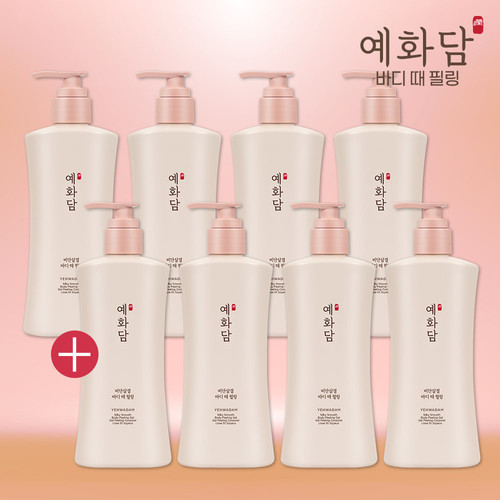 [엘지생활건강] [믿쓰진][이혜진 패키지](방송에서만!)예화담 비단살결 때필링 500ml 8통