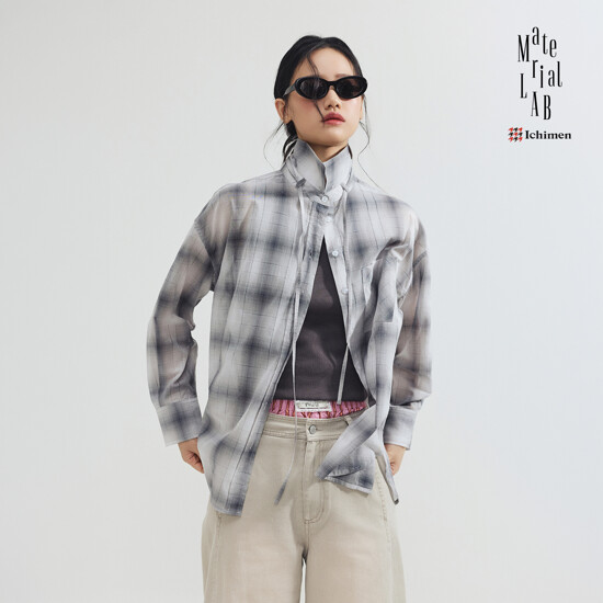 [JAPAN FABRIC] 머티리얼랩 이치멘 체크 셔츠 3