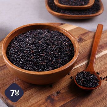 국내산 진도 찰흑미 7kg (1kgX7봉)