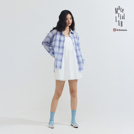 [JAPAN FABRIC] 머티리얼랩 이치멘 체크 셔츠 4