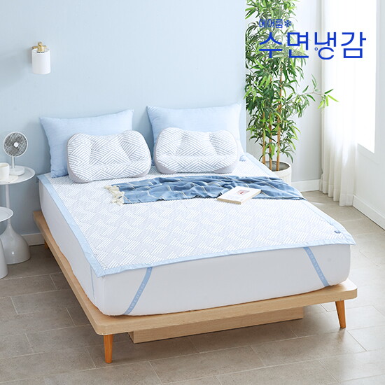 ☆방송에서만 풀세트☆[SK]냉감패드2장+냉감베개2개+냉감베개커버2장+냉감이불1장