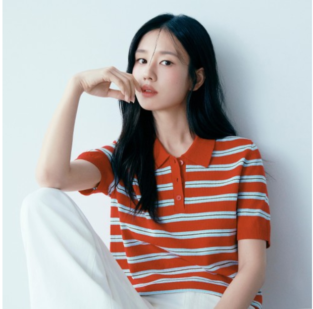 [최초가79,900원]26SS 코튼혼방 스트라이프 카라니트 3종 2