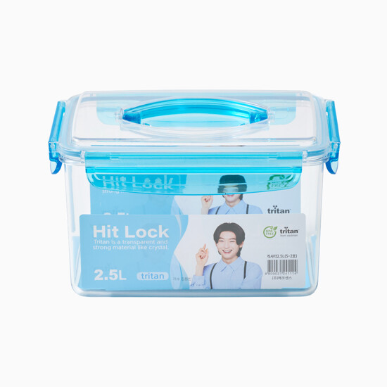 에코센스 뉴히트락 올트라이탄 밀폐용기 직사각 2500ml