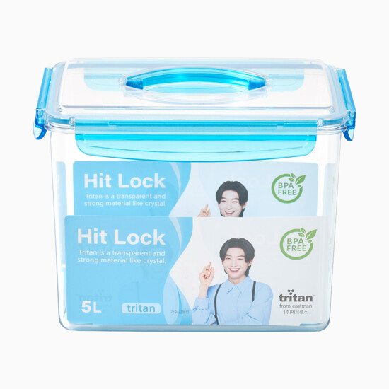에코센스 뉴히트락 올트라이탄 밀폐용기 직사각 5000ml