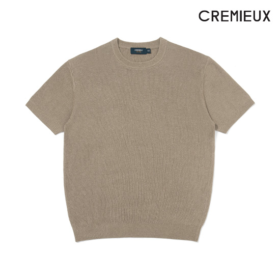 26SS 워셔블 린넨 블렌드 크루넥 니트 4