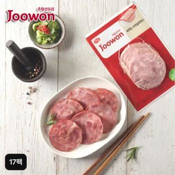 (방송에서만 3팩더) 주원산오리 싸먹는 오리슬라이스 80gX17팩