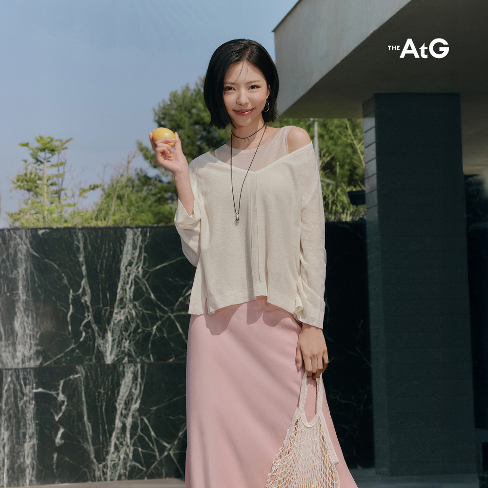 [최초가89,900원] 26SS 프렌치 린넨혼방 레이어드 풀오버 3종 2